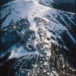 Overhead view of Mt Buller